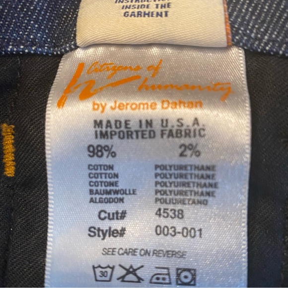 Citizens of Humanity Faye #003 Low waist Full leg jeans size 29 - Picture 12 of 16